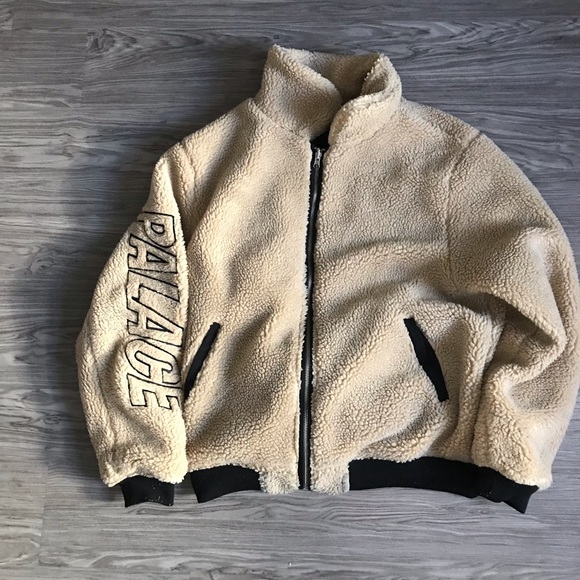 Palace Reverso Sherpa Jacket Sz S 
